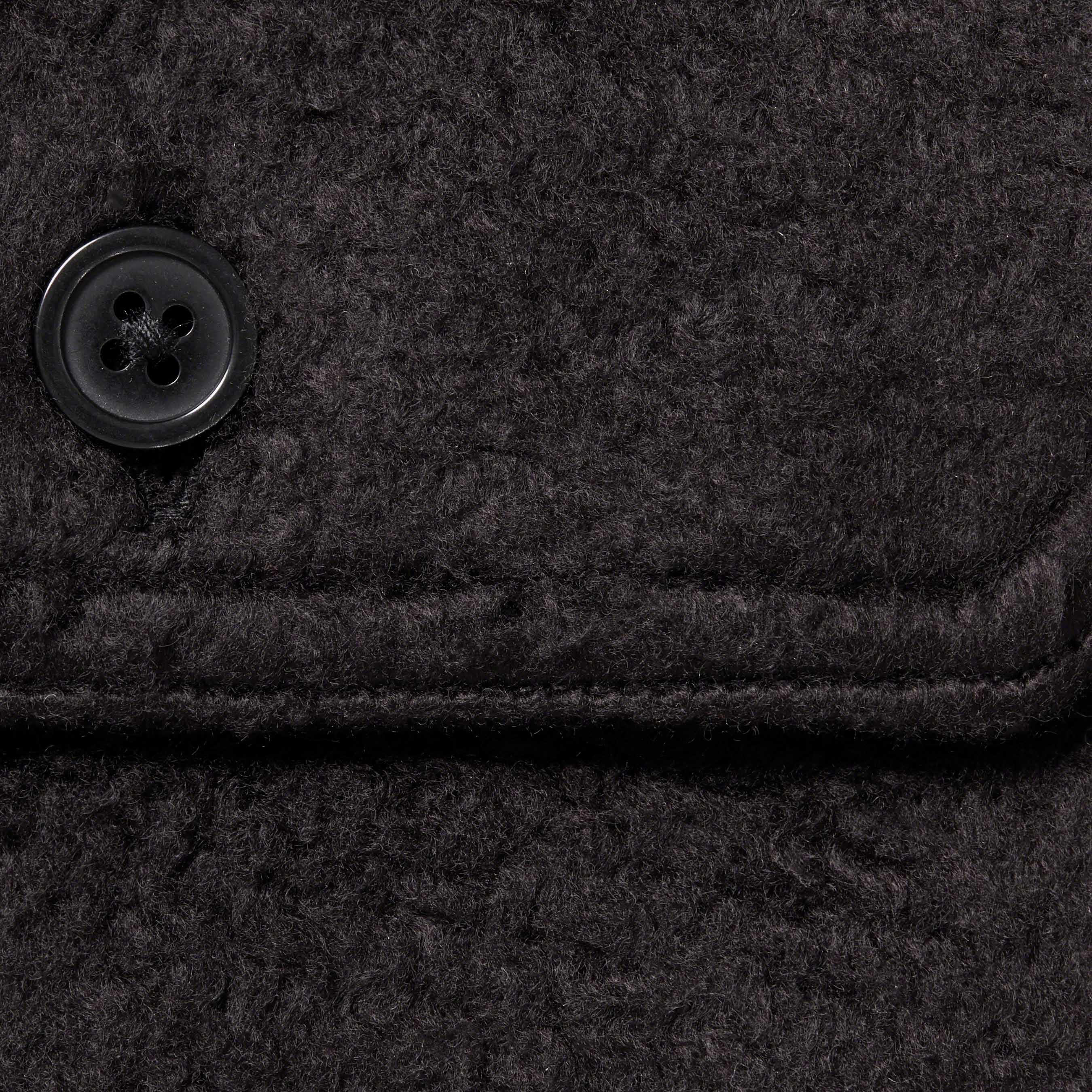 Fleece Zip Up Hooded Shirt view 8